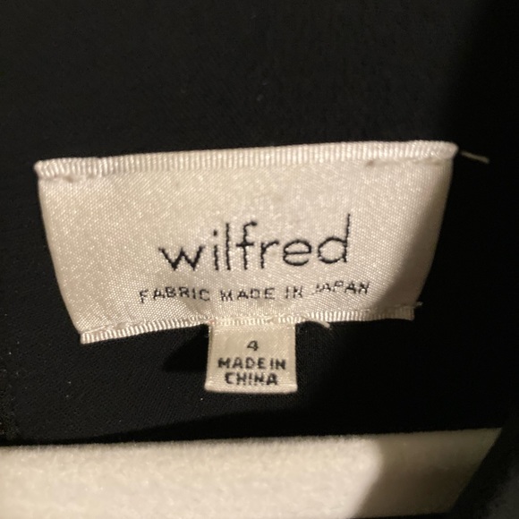 Aritzia Wilfred Foucault Dress in Black Size 4 - Picture 3 of 7